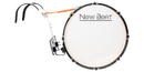 BOMBO NEW BEAT P/BANDA DE MARCHA NB-MABD22 BLANCO