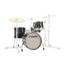 BATERIA SONOR AQ2 BOP SET NEGRO TRANSPARENTE BURST