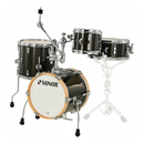 Sonor AQX Micro Set Black Midnight Sparkle – Batería Acústica Compacta de 4 Piezas