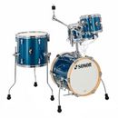 Sonor AQX Micro Set Blue Ocean Sparkle – Batería Acústica Compacta de 4 Piezas