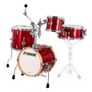Sonor AQX Micro Set Red Moon Sparkle – Batería Acústica Compacta de 4 Piezas