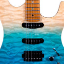 GUITARRA ELECTRICA JET GUITARS JS-1000 Transparent Blue