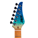 GUITARRA ELECTRICA JET GUITARS JS-1000 Transparent Blue