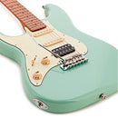 GUITARRA ELECTRICA ZURDA JET GUITARS JS-400 LH SEA FOAM GREEN
