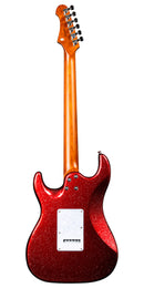 GUITARRA ELECTRICA JET GUITARS JS-500 RED SPARKLE