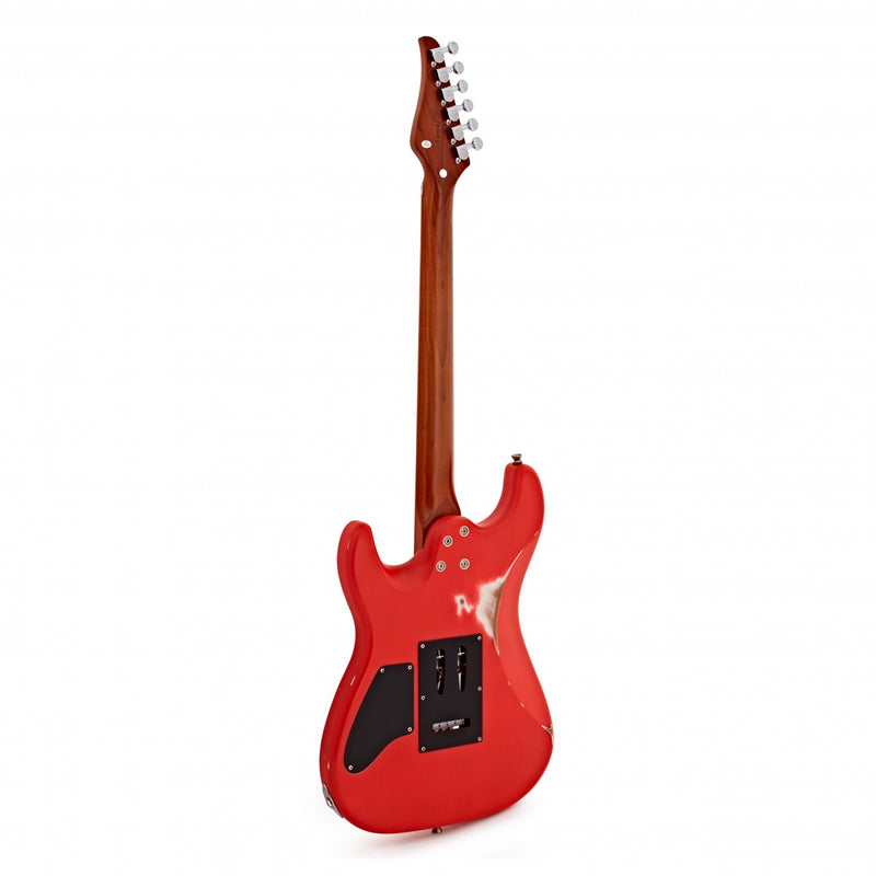 Guitarra Electrica JET JS850 Red Con Relic Puente Floyd rose