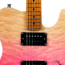 GUITARRA JET GUITARS ELECT. JT450 TRANSPARENT PINK