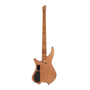 Bajo Mars Eléctrico Headless 4 MS – Diseño Compacto y Ligero NATURAL SATIN