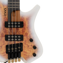 BAJO MARS ELÉCTRICO MOD. HEADLESS 4 WHITE BURST GLOSS