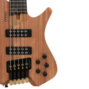 Bajo Mars Eléctrico Headless 5 – Diseño Moderno y Sonido Versátil NATURAL SATIN