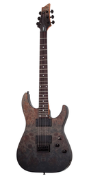 GUITARRA SCHECTER ELECTRICA C-1 STANDARD BLACK FADE BURST BURL