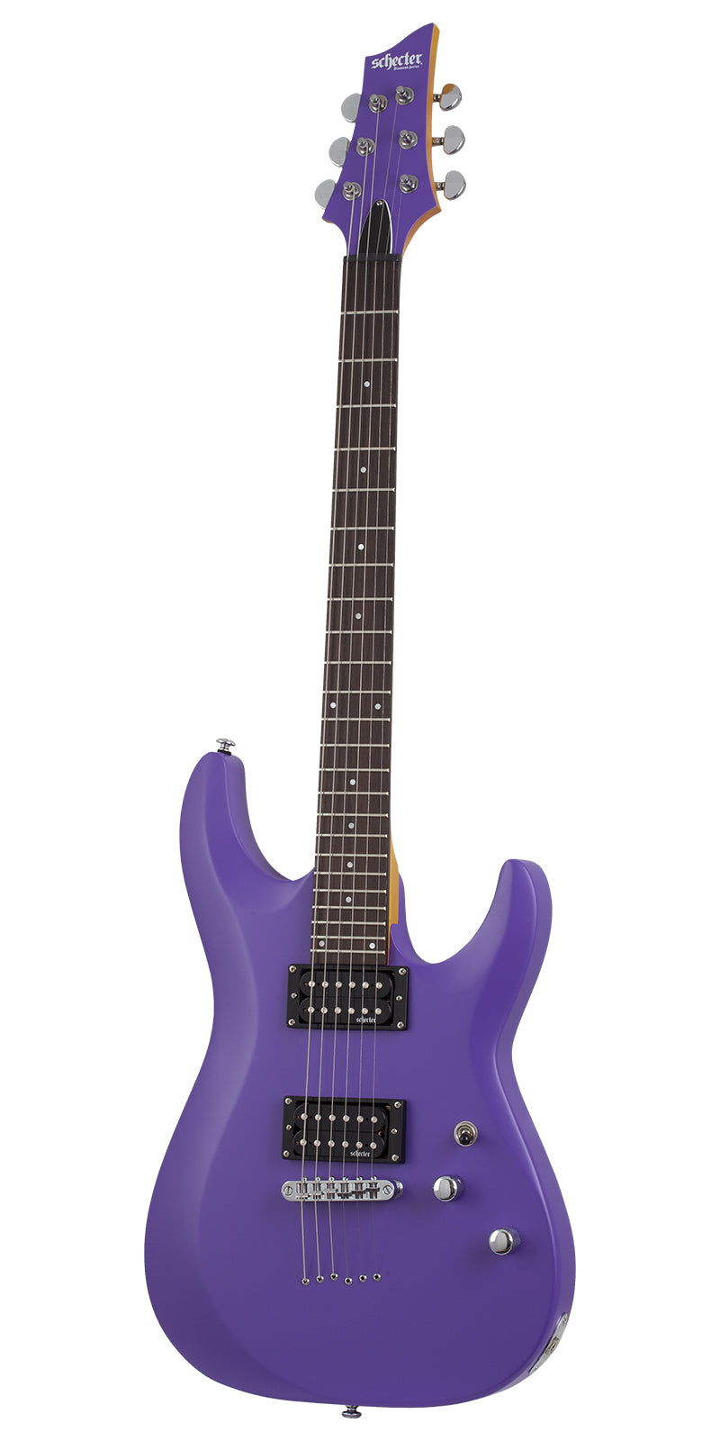 GUITARRA SCHECTER ELECTRICA C-6 DELUXE SATIN PURPLE