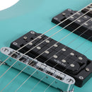 Guitarra Eléctrica Schecter C-6 Deluxe Satin Aqua