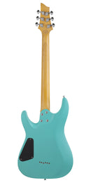Guitarra Eléctrica Schecter C-6 Deluxe Satin Aqua