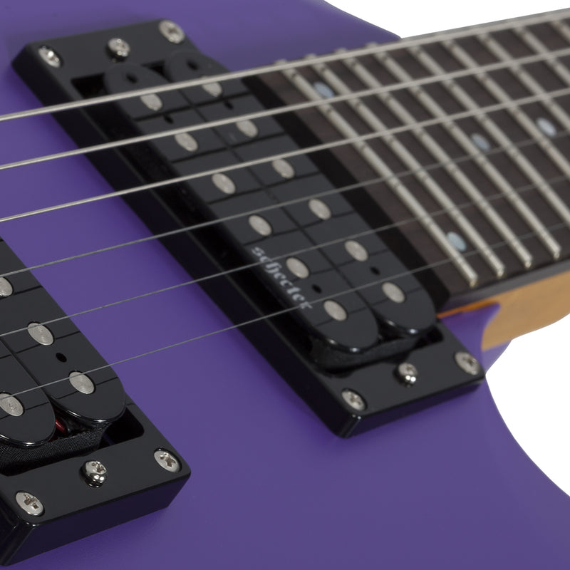 GUITARRA SCHECTER ELECTRICA C-6 DELUXE SATIN PURPLE