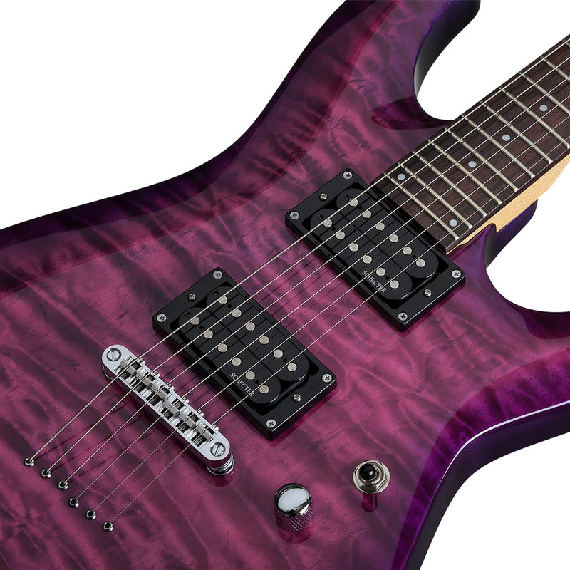 GUITARRA ELECTRICA SCHECTER C-6 PLUS MAGENTA ELECTRICO