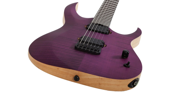 GUITARRA ELECTRICA SCHECTER JOHN BROWNE TAO 6 TRANSPARENT PURPLE