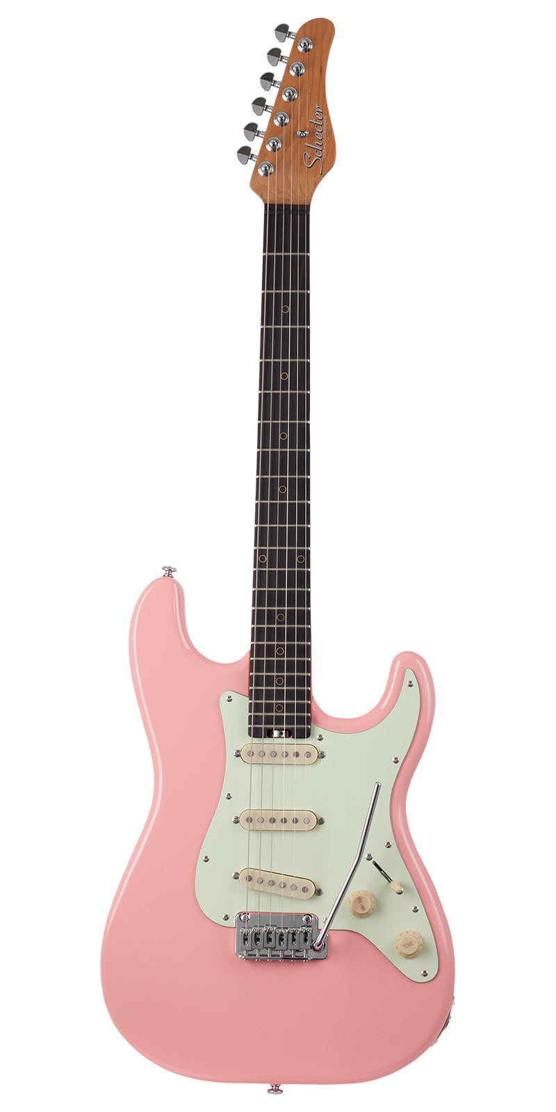 GUITARRA SCHECTER NICK JOHNSTON TRAD-DS ATOMIC CORAL SSS