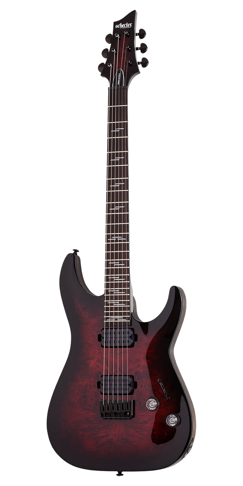 GUITARRA SCHECTER ELECTRICA OMEN ELITE-6 BLACK CHERRY BURST (BCHB)