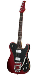 Guitarra Eléctrica Schecter PT Fastback II B Rojo Metalico