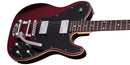 Guitarra Eléctrica Schecter PT Fastback II B Rojo Metalico