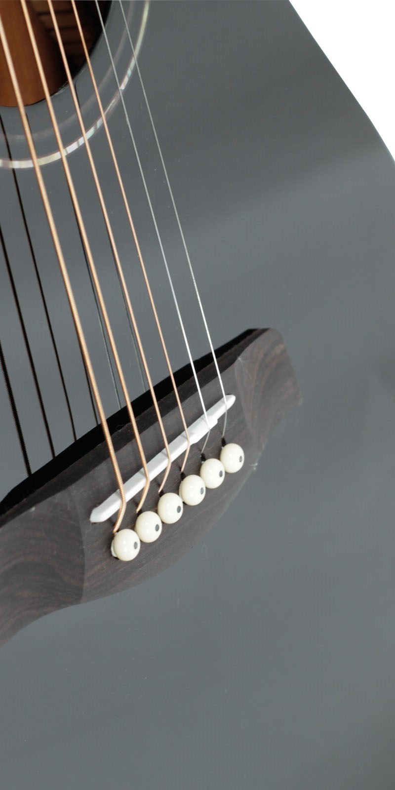 Guitarra Electroacustica Sevillana Negro FO-300CEQBLK