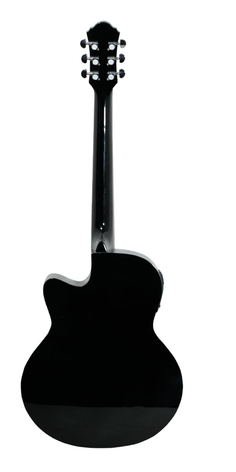 Guitarra Electroacustica Sevillana Negro FO-300CEQBLK