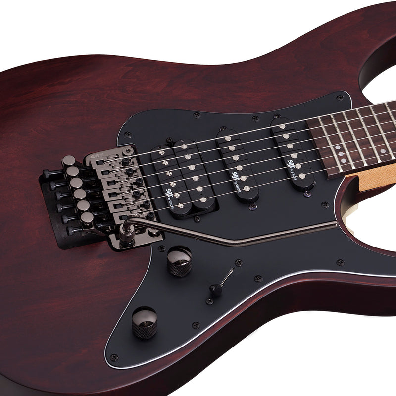 GUITARRA ELECTRICA SGR BY SCHECTER BANSHEE 6 FR Floyd Rose Color Nogal