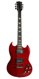 Paquete Guitarra Electrica Smithfire tipo SG DT