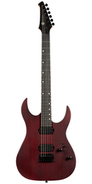 Guitarra Eléctrica Spira Guitars S-400 – Versatilidad y estilo moderno SATIN WINE RED