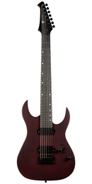 Guitarra Eléctrica Spira Guitars S-407 – 7 cuerdas para sonido moderno y potente SATIN WINE RED