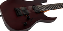 Guitarra Eléctrica Spira Guitars S-407 – 7 cuerdas para sonido moderno y potente SATIN WINE RED