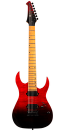GUITARRA SPIRA GUITARS ELECT. S-457 TRANSPARENT RED