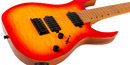 GUITARRA SPIRA GUITARS ELECT. S-507 FIREBURST FLAME