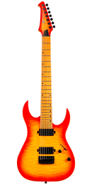 GUITARRA SPIRA GUITARS ELECT. S-507 FIREBURST FLAME