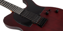 Guitarra Eléctrica Spira Guitars T-400 – Estilo Clásico y Sonido Versátil  SATIN WINE RED