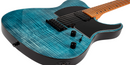 GUITARRA SPIRA GUITARS ELECT. T-450 TRANSPARENT BLUE