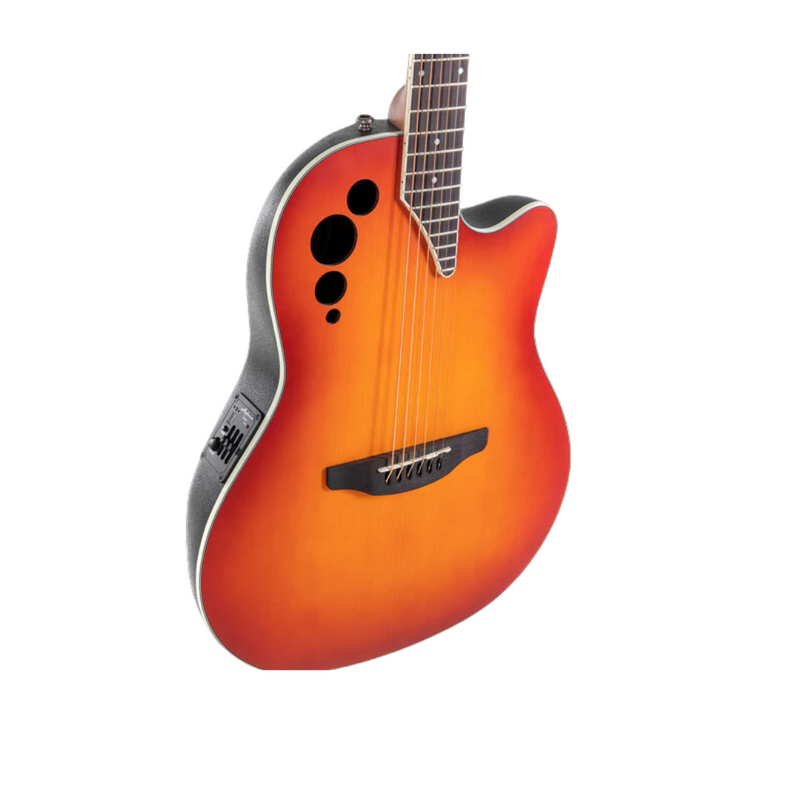 Guitarra Ovation Electro-acústica Super Shallow AE48-1I Honeyburst Satin