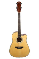 Guitarra Electroacustica Doce Cuerdas/Docerola Symphonic J-20CE Natural
