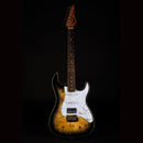 GUITARRA ELECTRICA JET GUITARS JS-450 QTBR TRANSPARENT BROWN