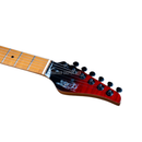 GUITARRA ELECTRICA JET GUITARS JS-1000V VULCANO TRANSPARENT RED