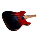 GUITARRA ELECTRICA JET GUITARS JS-1000V VULCANO TRANSPARENT RED
