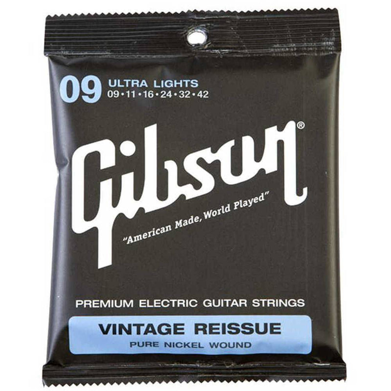 Cuerdas Gibson Niquel Vintage Reissue 09-42 SEG-VR9