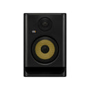 Vista frontal del monitor de estudio KRK ROKIT 5 G5 con woofer Kevlar