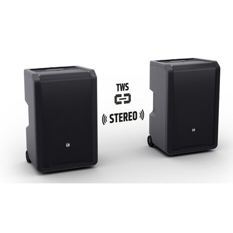 Altavoz portátil ANNY® 10 con batería – 6 canales, Bluetooth 5.0, DSP DynX y ruedas