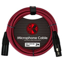 Cable XLR 6 mt Kirlin MWC-270PB-20FT-RDA