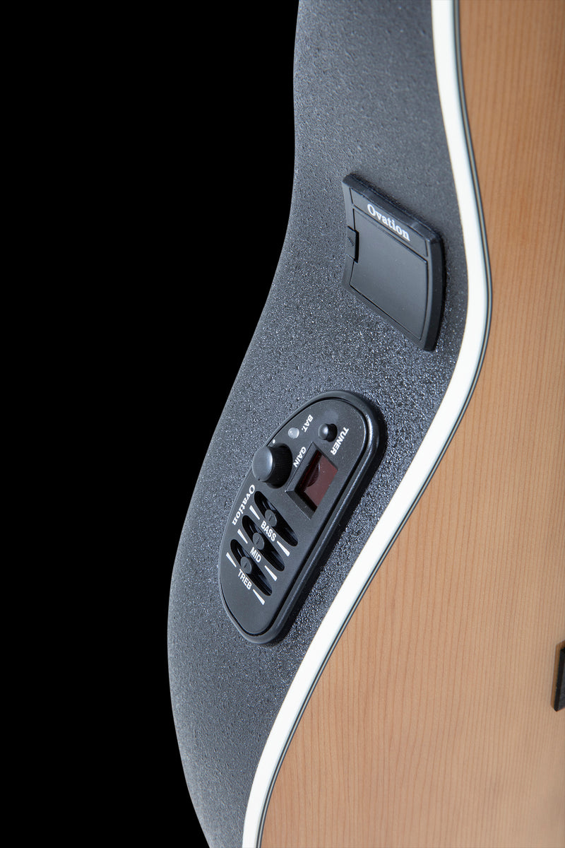 Ovation CS24C-4-G – Guitarra Electroacústica de Cuerdas de Nylon Natural