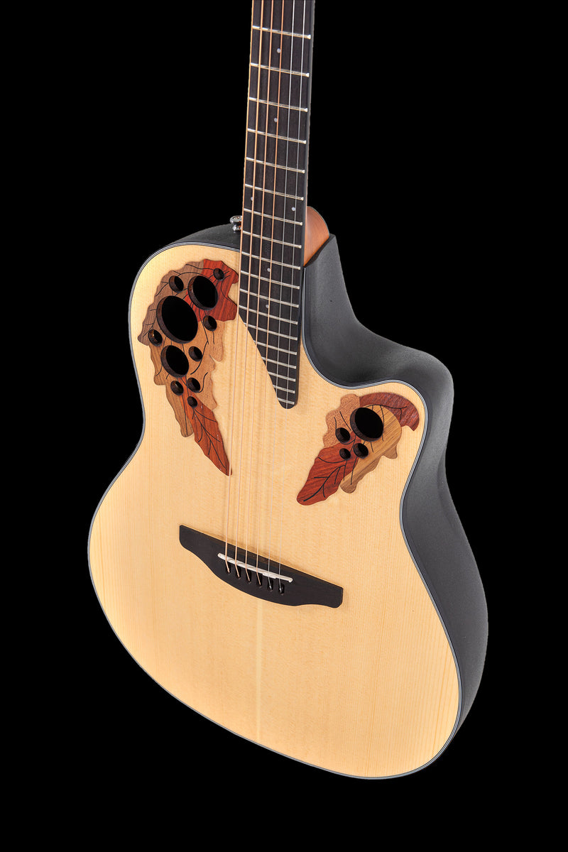 Ovation Celebrity Elite CE44-4-G – Guitarra Electroacústica Natural Mid Cutaway