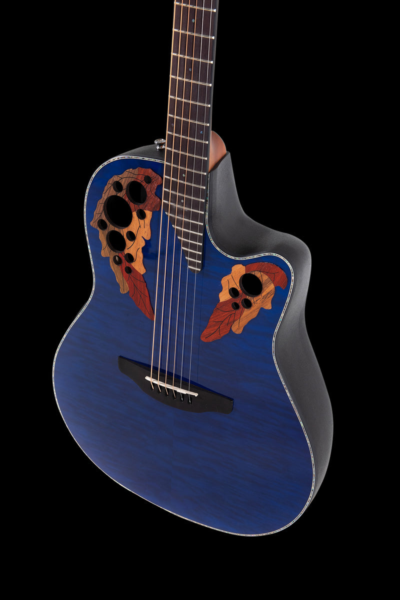 Ovation Guitarra electro-acústica Celebrity Elite Plus CE44P-8TQ-G