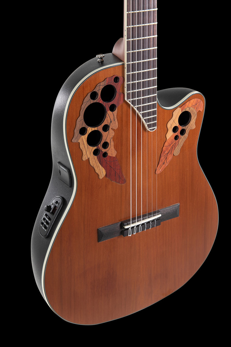 Ovation Guitarra Clásica electroacústica Celebrity Elite  CE44C-4A-G